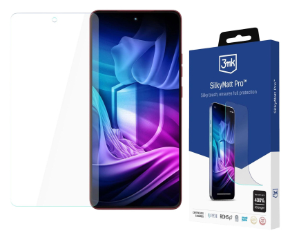 Folia / szkło na smartfon 3mk Silky Matt Pro do Motorola Moto G86 / G86 Power